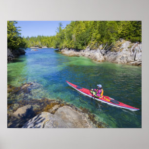 Canada, British Columbia, Vancouver Island. Zee 2 Poster
