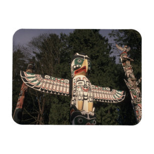 Canada, British Columbia, Vancouver. Native Magneet