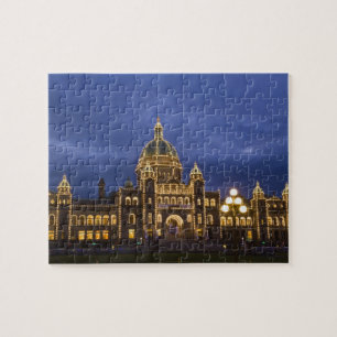 CANADA, British Columbia, Victoria. Avond Legpuzzel