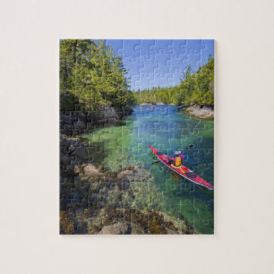 Canada, Brits-Columbia, Vancouver-eiland. Zee Legpuzzel
