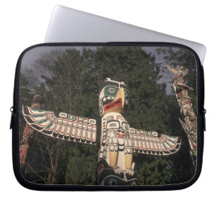 Canada, Brits-Columbia, Vancouver. Inheems Laptop Sleeve