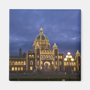 CANADA, Brits-Columbia, Victoria. Avond Magneet
