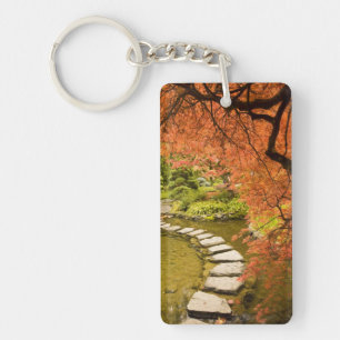 CANADA, Brits-Columbia, Victoria. Herfst Sleutelhanger