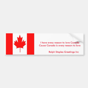 Canada Bumpersticker