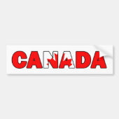 Canada Bumpersticker (Voorkant)