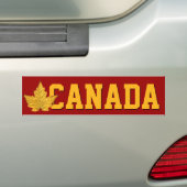 Canada Bumpersticker Canada Souvenir Stickers (Op auto)