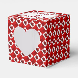 Canada Cadeaubox Personaliseer Canada Vlag Cadeaub Bedankdoosjes