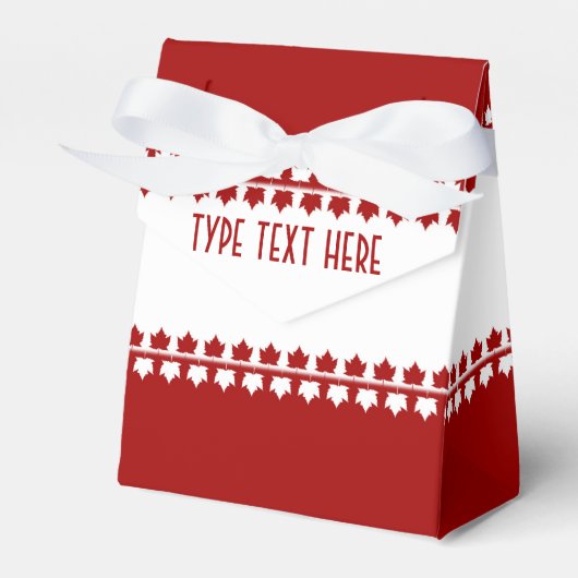 Canada Cadeaudoos Aangepast Canada Cadeautas Bedankdoosjes (Voorkant Zijde)