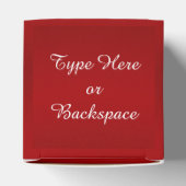 Canada Cadeaudoos Personaliseer Canadese vlag Cade Bedankdoosjes (Bovenkant)