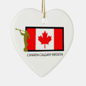 CANADA CALGARY MISSIE LDS CTR KERAMISCH ORNAMENT (Rechts)