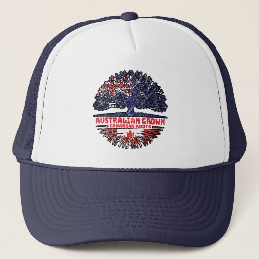 Canada Canada Australian Tree Roots Trucker Pet (Voorkant)
