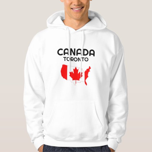 Canada, Canada, Canada, Canada, Canada, de vlag va Hoodie (Voorkant)
