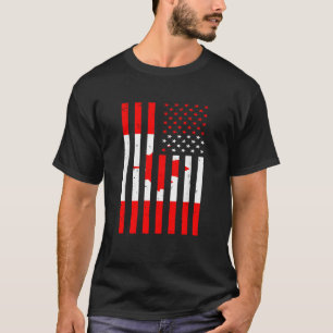 Canada Canada Verenigde Staten Vlag Mannen Vrouwen T-shirt