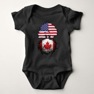 Canada Canadees Amerikaans Verenigde Staten Boom W Romper