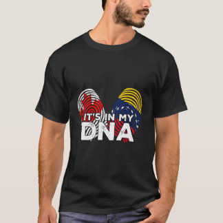 Canada Canadees Venezuela Venezolaanse gemengde DN T-shirt