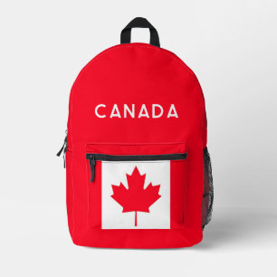 CANADA. Canadese esdoornblad vlag. Patriottisch. Bedrukte Rugzak