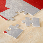 Canada; Canadese vlag Legpuzzel (Zijkant)