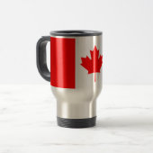 Canada - Canadese vlag Reisbeker (Voorkant links)