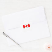 Canada - Canadese vlag Ster Sticker (Envelop)