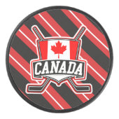 Canada Canadian Ice Hockey Team Puck (Voorkant)
