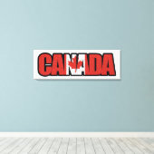 Canada Canvas Afdruk (Insitu (Houten vloer))