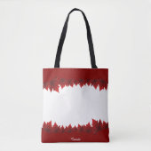 Canada Canvas tassen Aangepaste Canadese aple Leaf (Voorkant)