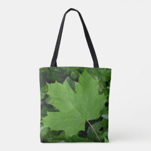 Canada Canvas tassen Green Canada Maple Leaf Bags