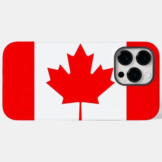 Canada Case-Mate iPhone Case (Achterkant (horizontaal))