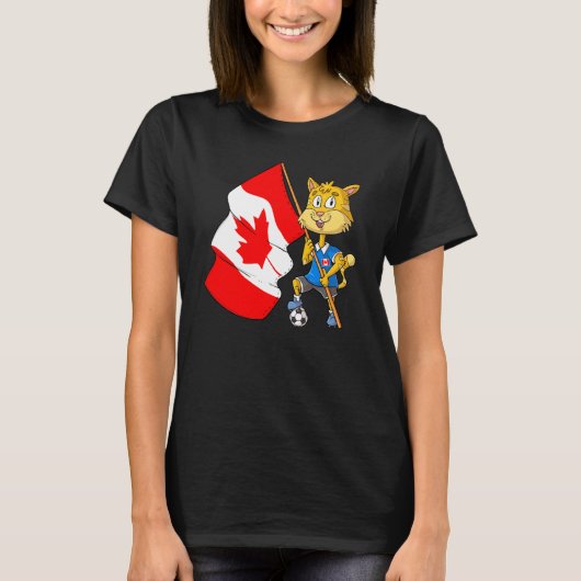 Canada Cat Fan T-shirt (Voorkant)