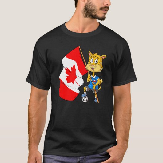 Canada Cat Fan T-shirt (Voorkant)
