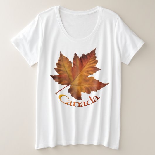 Canada Chemise Plus Taille Canada Baseball Jersey (Design devant)