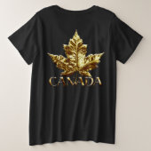 Canada Chemise Plus Taille Canada Baseball Jersey (Design dos)
