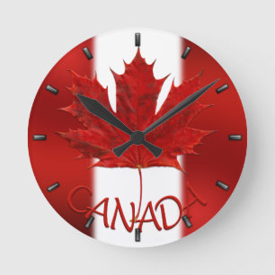 Canada Clock Canada Flag Souvenir Wall Clocks Gift Ronde Klok