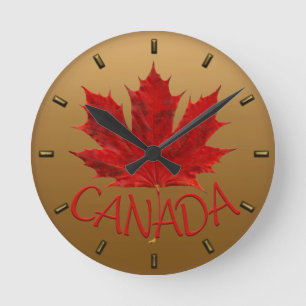 Canada Clock Canada Souvenir Wall Clocks aanpassen Ronde Klok