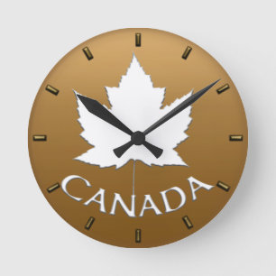 Canada Clock Canada Souvenir Wall Clocks aanpassen Ronde Klok