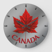 Canada Clock Canada Souvenir Wall Clocks & Gifts Grote Klok (Voorkant)