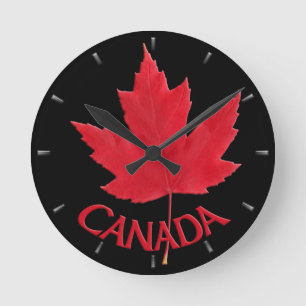 Canada Clock Canada Souvenir Wall Clocks & Gifts Ronde Klok