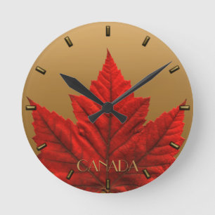 Canada Clock Canada Souvenir Wall Clocks & Gifts Ronde Klok
