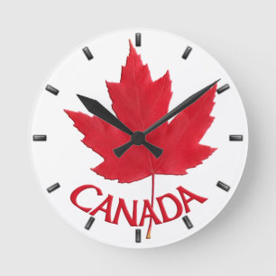 Canada Clock Canada Souvenir Wall Clocks & Gifts Ronde Klok