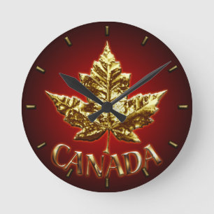 Canada Clock Gold Medal Canada Souvenir Clock Ronde Klok