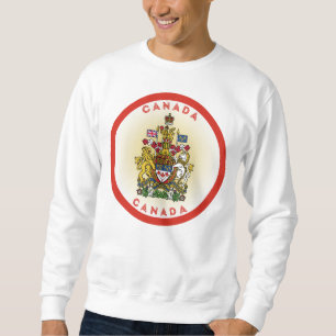 Canada Coat of Arms Circle Shape Trui
