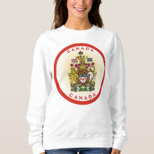 Canada Coat of Arms Circle Shape Trui