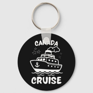 Canada Cruise Zomer Vakantie Reünie Schattige Meis Sleutelhanger