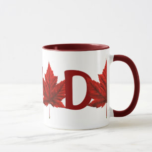 Canada Cups Mok Canada Maple Leaf Souvenir Cup