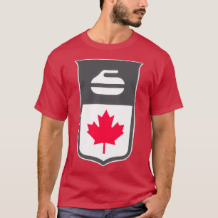 canada curling2 t-shirt