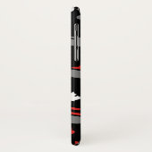 Canada Curling Rocks Cell Phone Case (Achterkant/links)