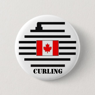 Canada Curling Ronde Button 5,7 Cm