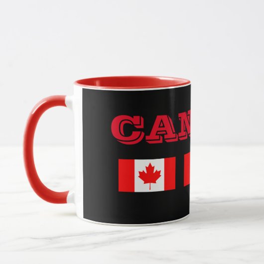Canada Custom 11 oz Ringer Mok (Links)