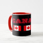 Canada Custom 11 oz Ringer Mug (Devant gauche)