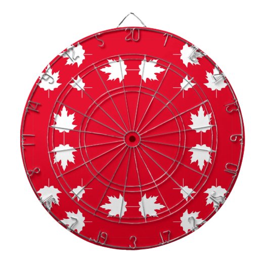 canada dag dartbord (Voorkant)